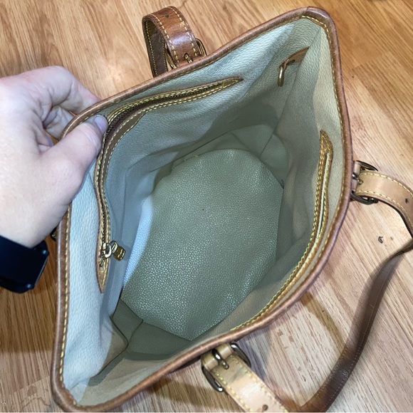 Authentic LV Vintage 90s Bucket Monogram Bag Purse Louis Vuitton Made In France - Picture 9 of 16